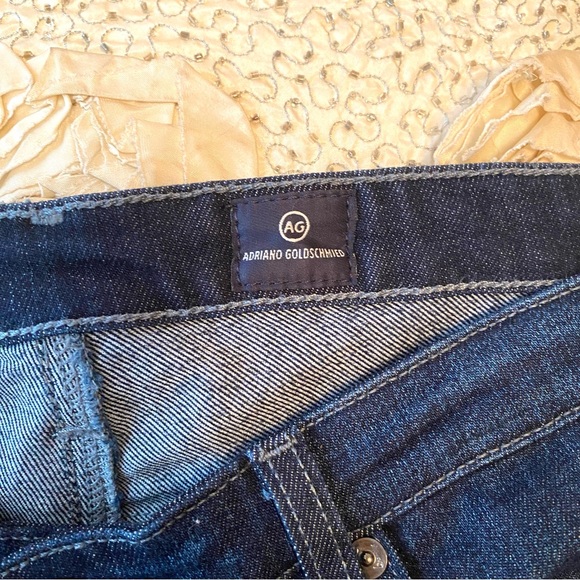 AG The Stilt Cigarette Leg Dark Wash Vintage Tailored Style Women’s Size 30R - Picture 6 of 14